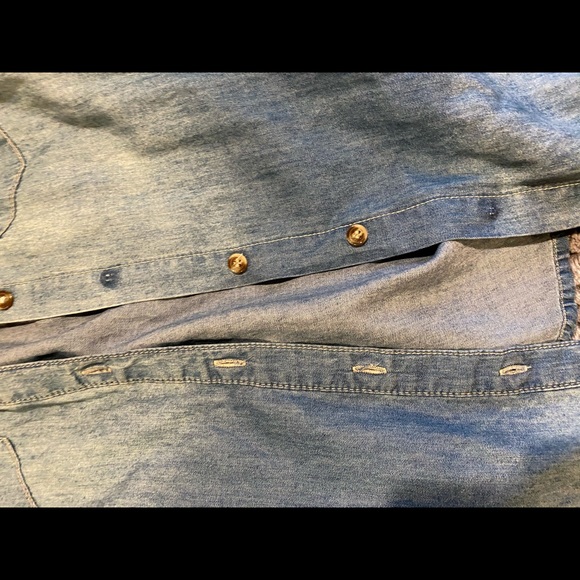 Jean button up - Picture 2 of 2